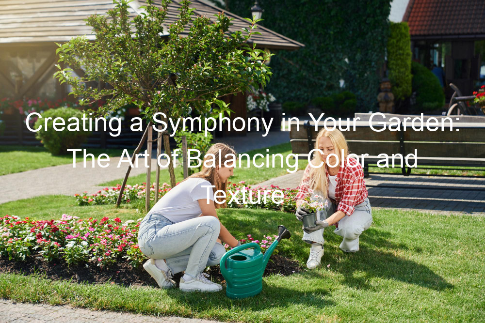 Creating a Symphony in Your Garden: The Art of Balancing Color and Texture