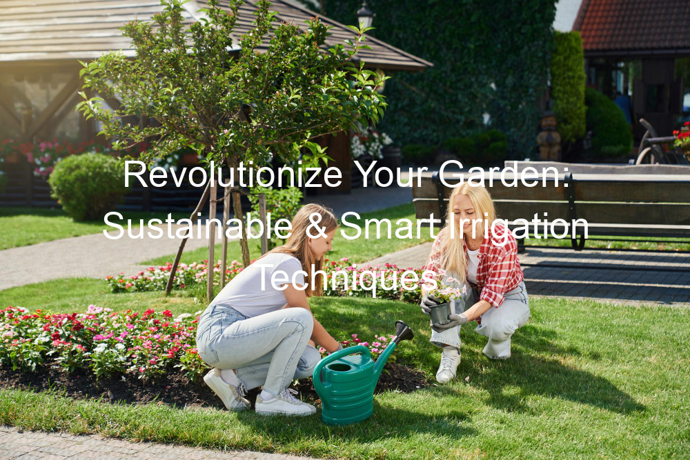 Revolutionize Your Garden: Sustainable & Smart Irrigation Techniques